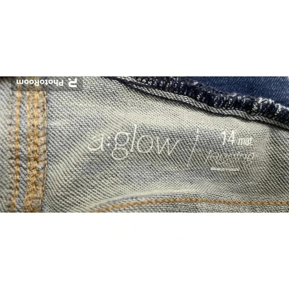 Maternity Women’s Denim Blue Pull-On Jeggings by A Glow Size 14. Super soft! - Picture 9 of 9